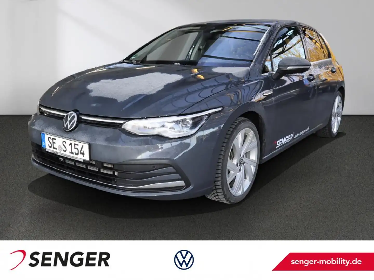 Volkswagen Golf VIII 2.0 TSI Style Sitzh. Navi ACC LED PDC Grau - 1