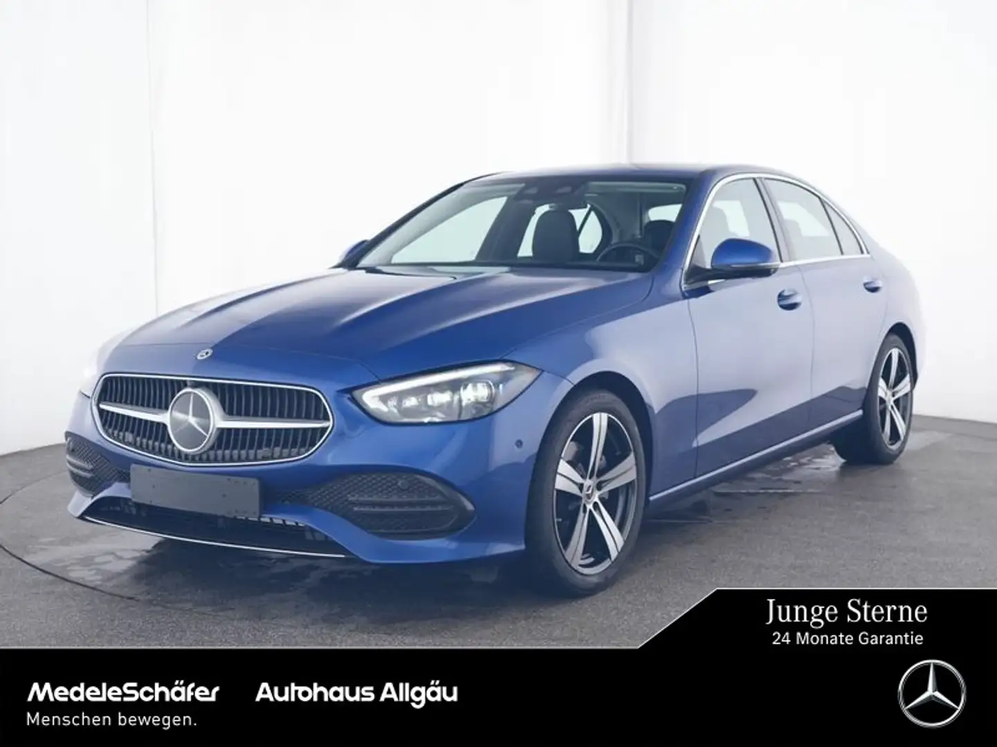 Mercedes-Benz C 180 C 180 Avantgarde 18" Distronic SHD D-Light 360° Blau - 1