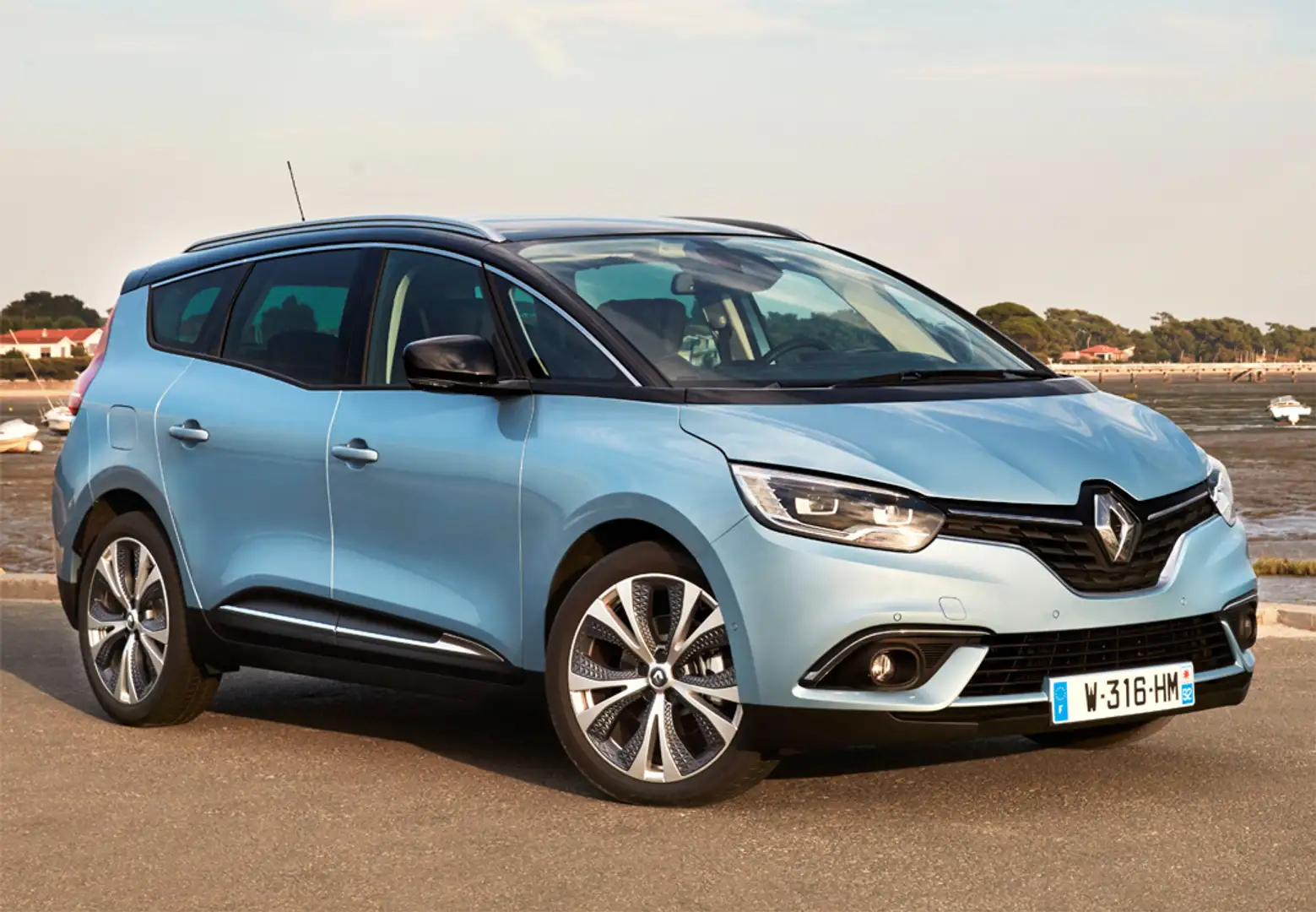 Renault Grand Scenic 1.3 TCe GPF Zen 103kW Gris - 1