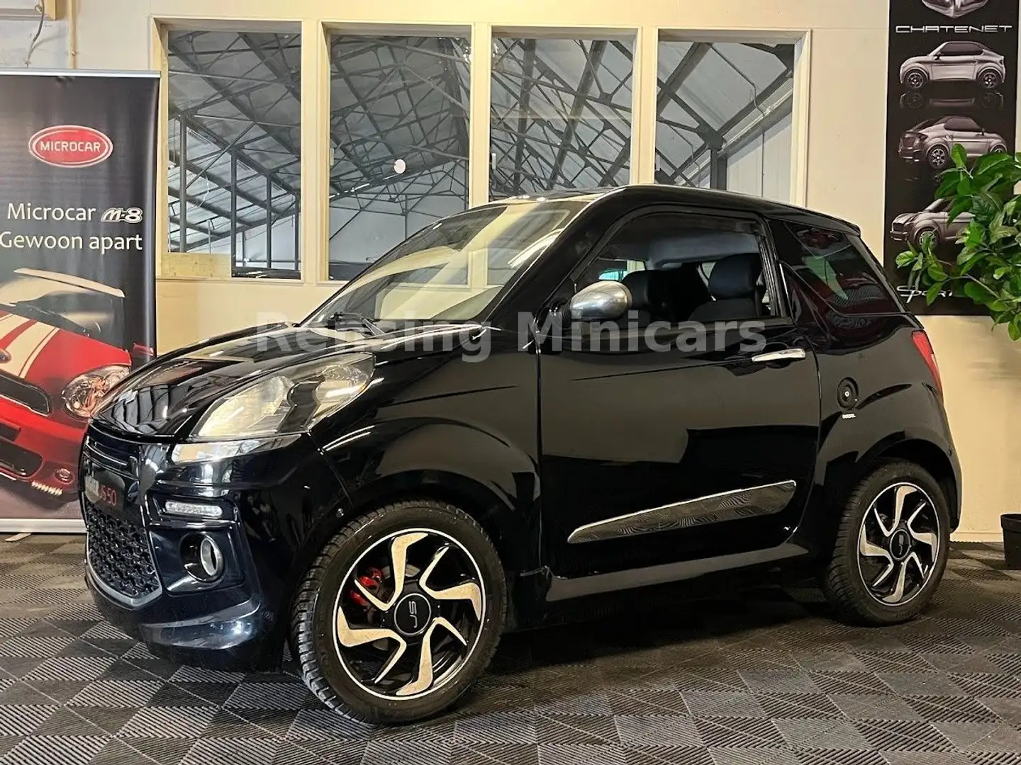 Ligier JS 50 BLACK JS50 SPORT Mopedauto Microcar 45 KM Nero - 1