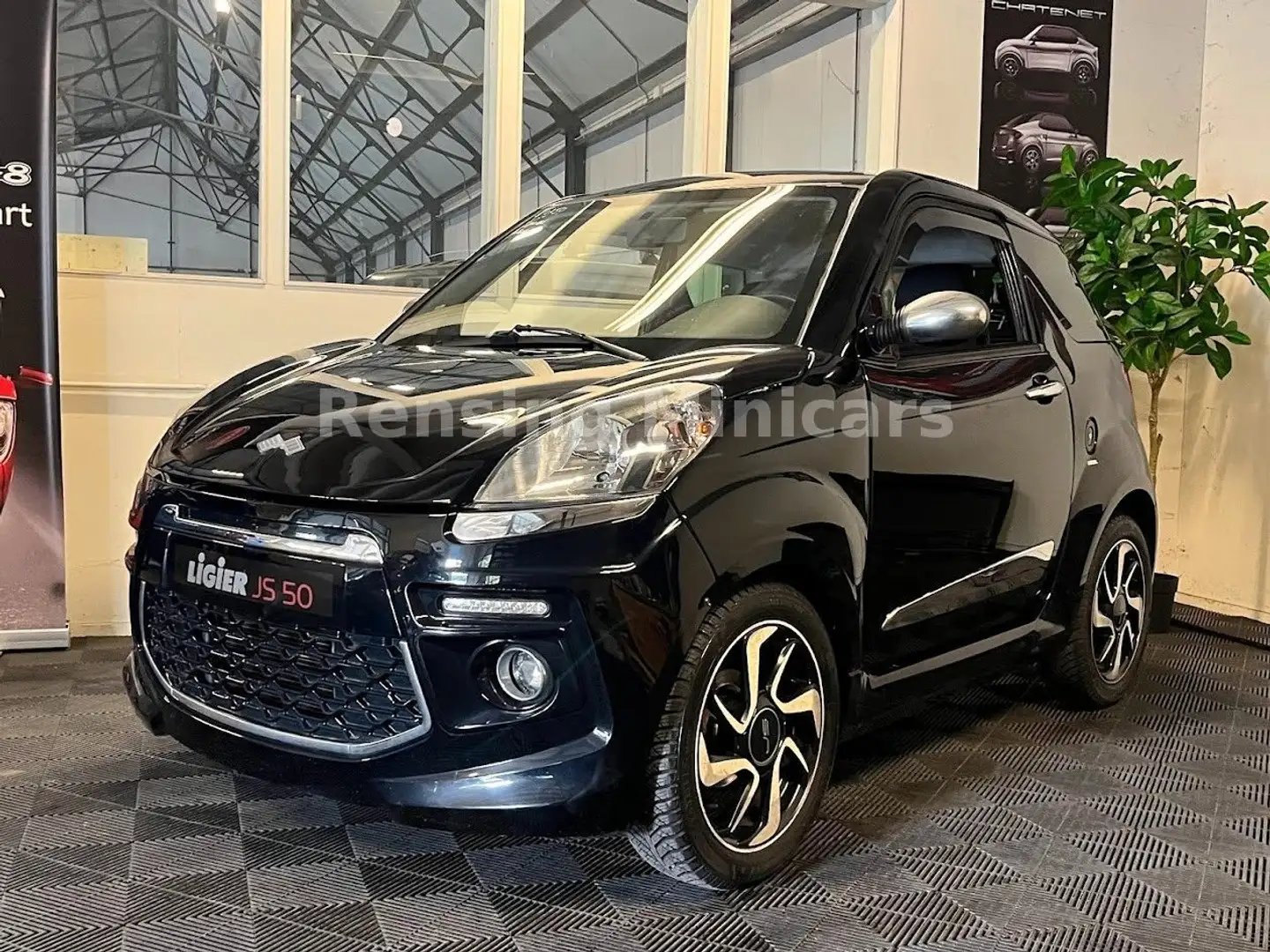 Ligier JS 50 BLACK JS50 SPORT Mopedauto Microcar 45 KM Nero - 2