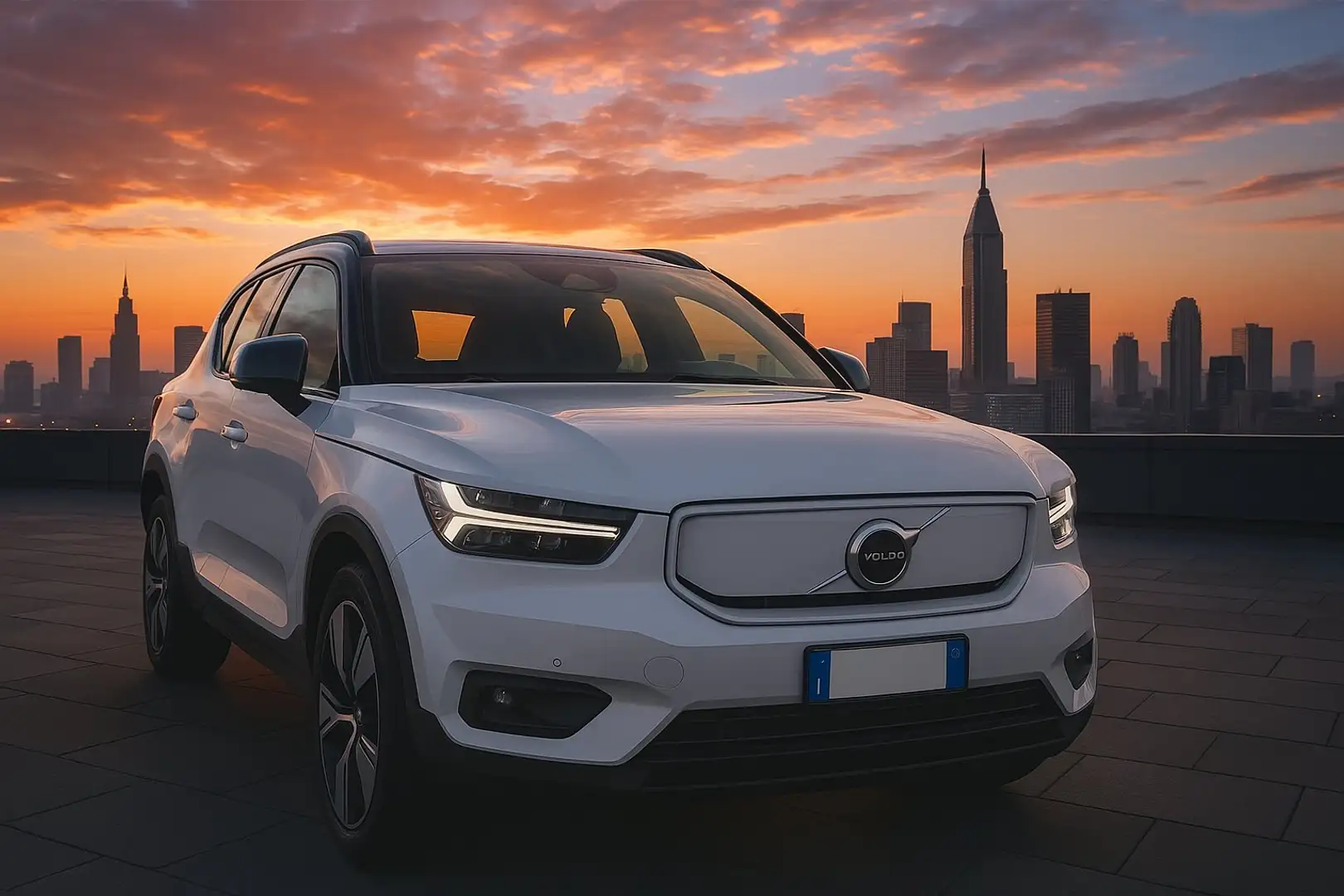 Volvo XC40 XC40 recharge single Plus Grigio - 1