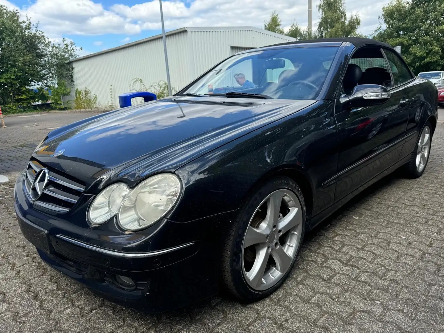 Mercedes-Benz CLK 200 Cabrio Kompressor KE18ML Leder+AppelCarp Nero - 1
