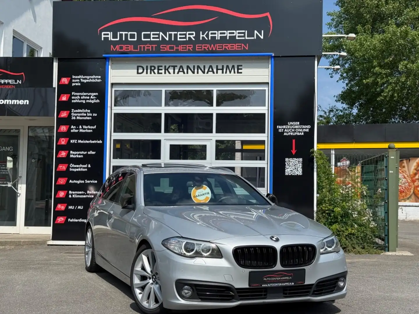BMW 530 d Touring xDrive (AHK-ACC-HuD-NAVI-PANO) Серебристый - 1