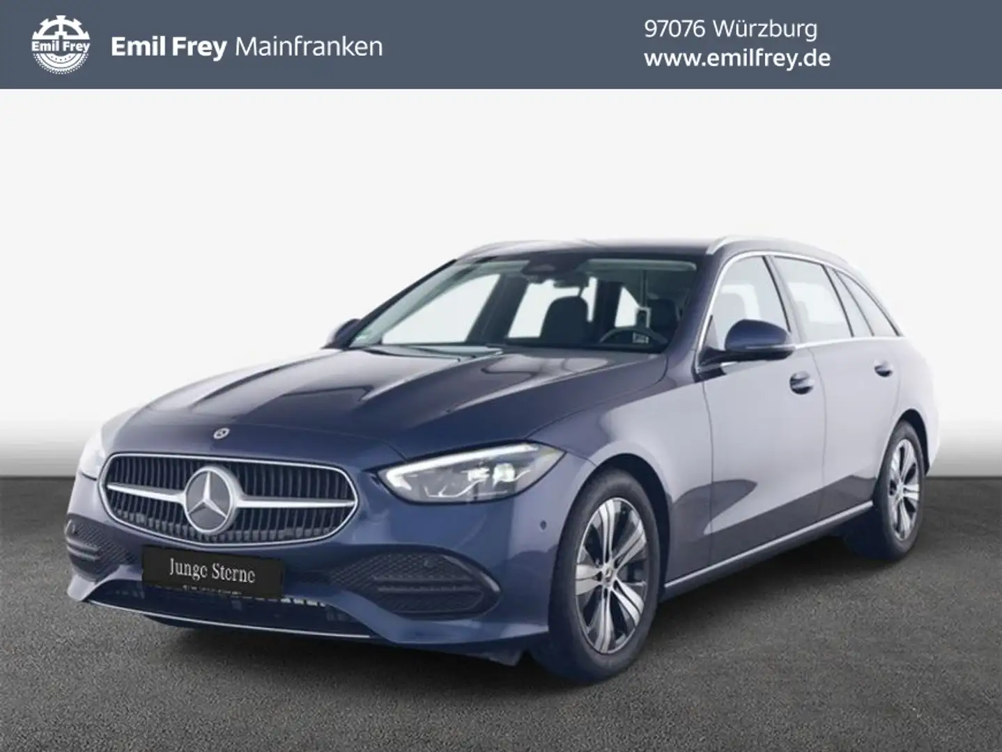 Mercedes-Benz C 200 C-Klasse Blau - 1