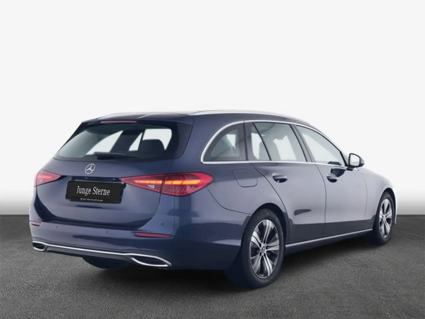 Mercedes-Benz C 200 C-Klasse Blau - 2