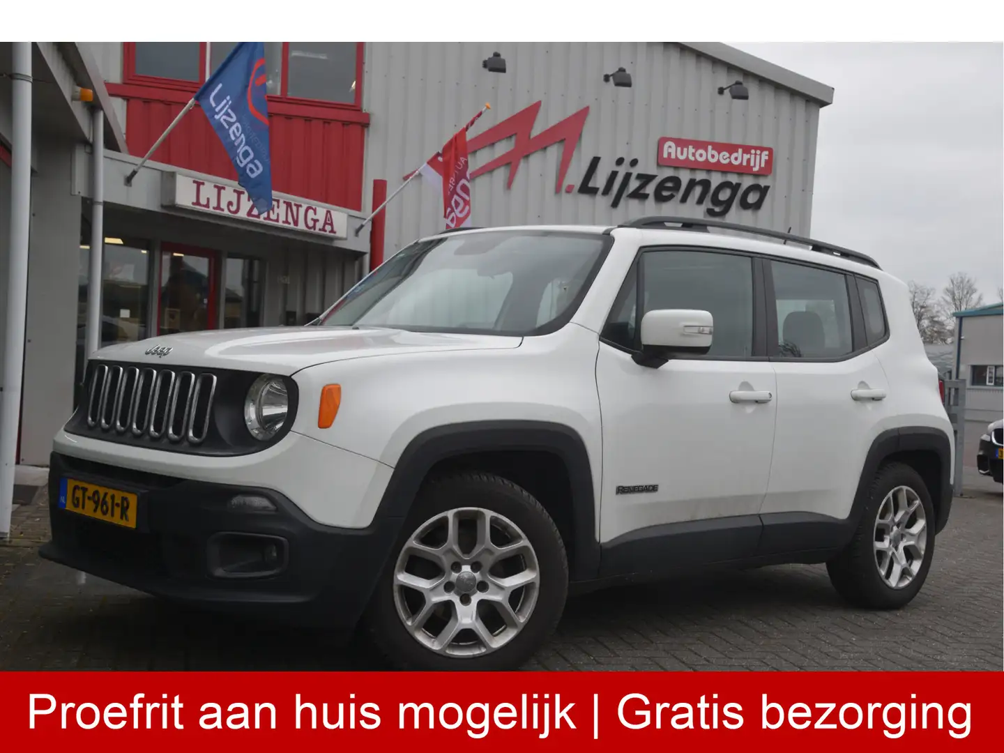 Jeep Renegade 1.4 MultiAir Freedom Pano | LMV | Trekhaak | Bluet Weiß - 1