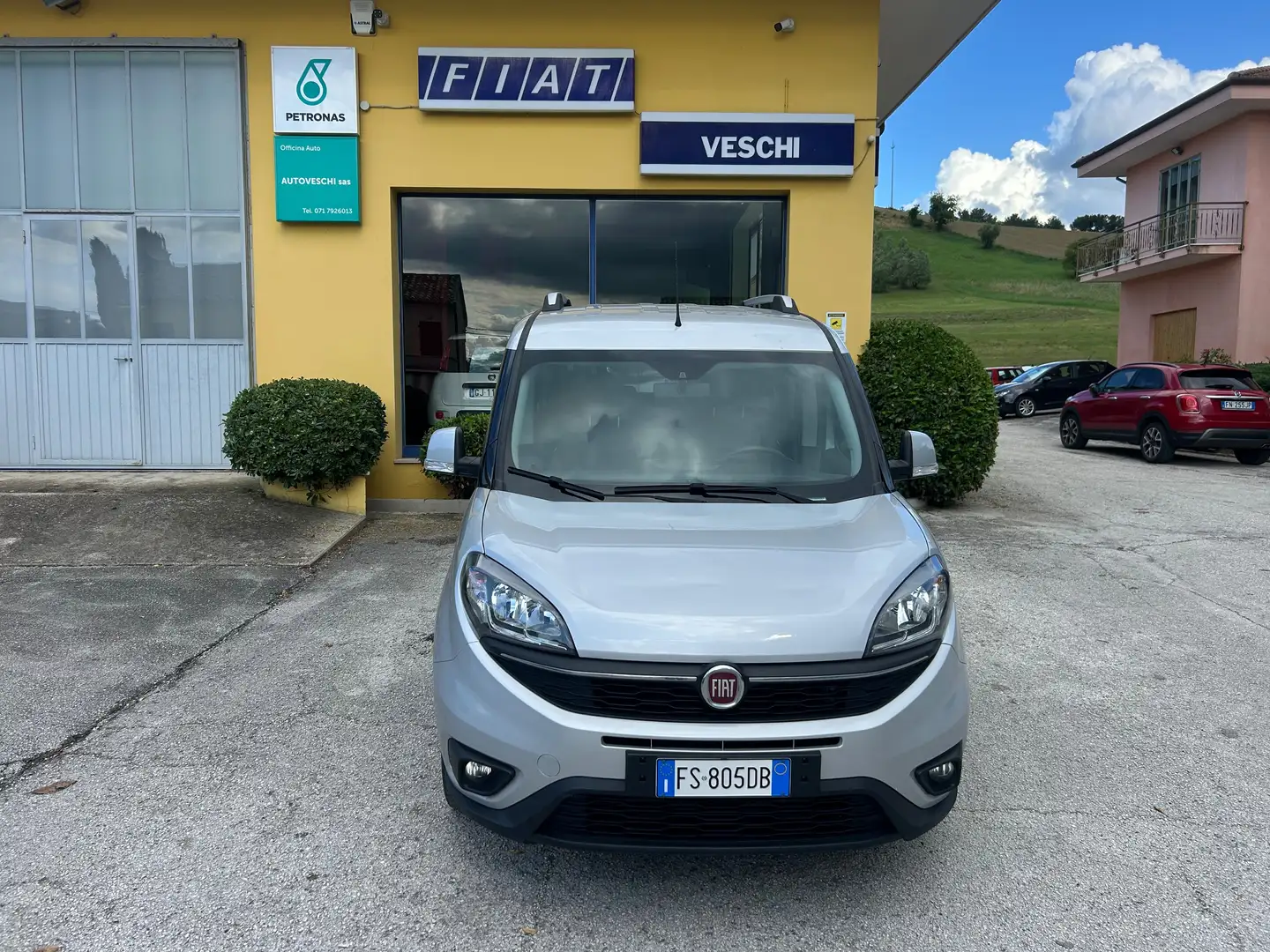 Fiat Doblo Doblo 1.4 tjt 16v Lounge 120cv 7p Argento - 1