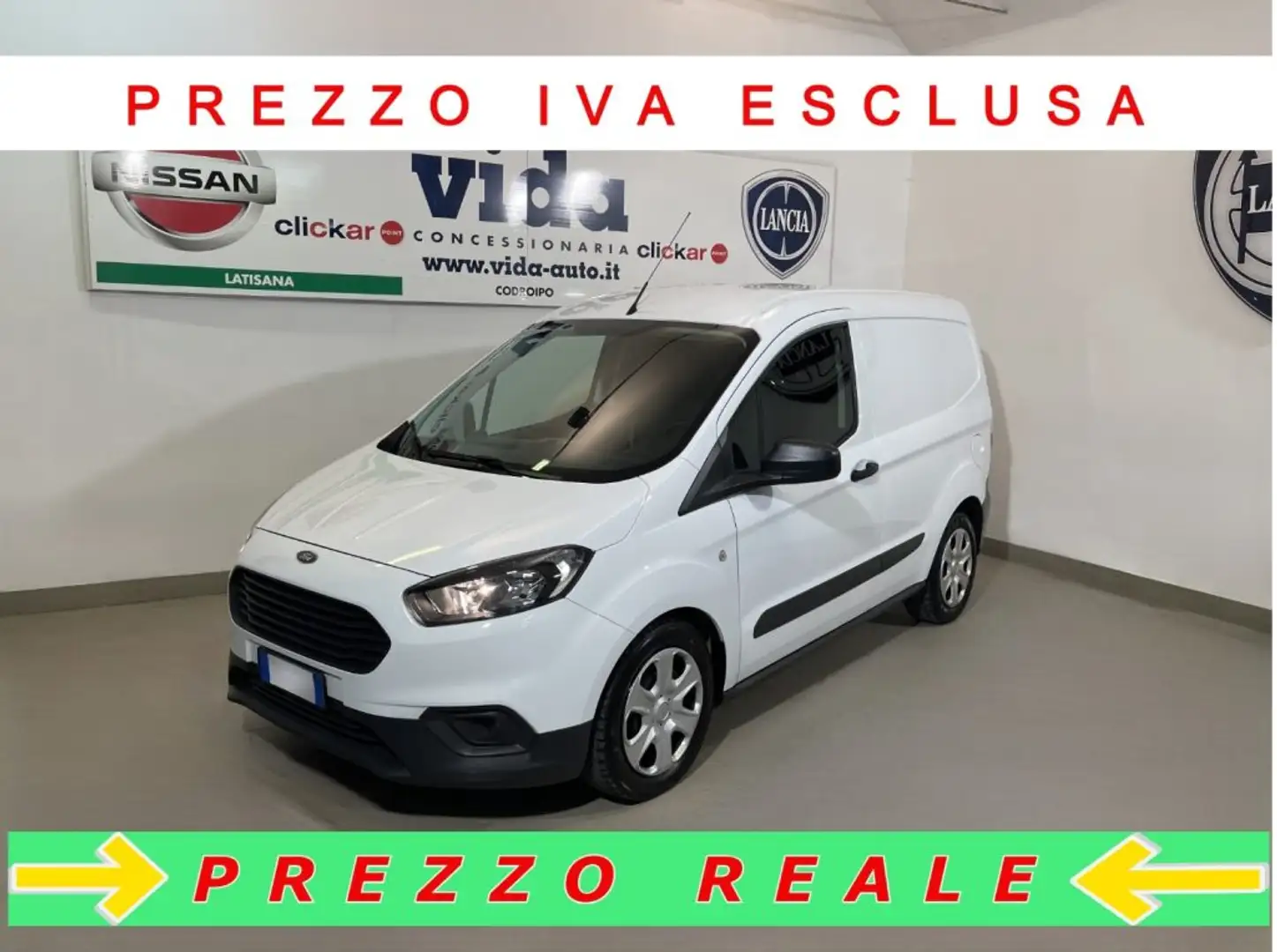 Ford Transit Courier 1.5 TDCi 75CV Van Trend IVA ESCLUSA Blanc - 1