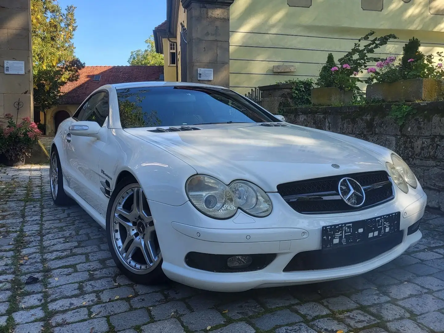 Mercedes-Benz SL 55 AMG Kompressor Blanc - 1