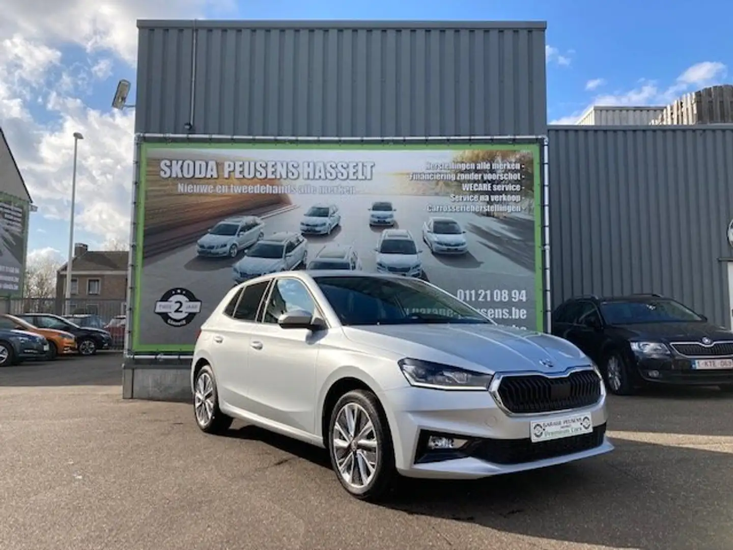Skoda Fabia 1.0TSI- Style- NAVI- €139x59M+restw. Zilver - 1