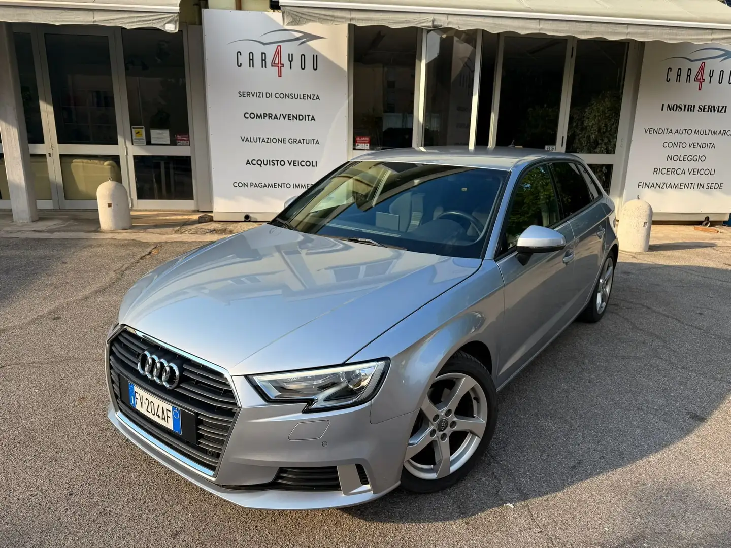 Audi A3 A3  Sportback 30 1.6 tdi SPORT 116cv s-tronic Argento - 1