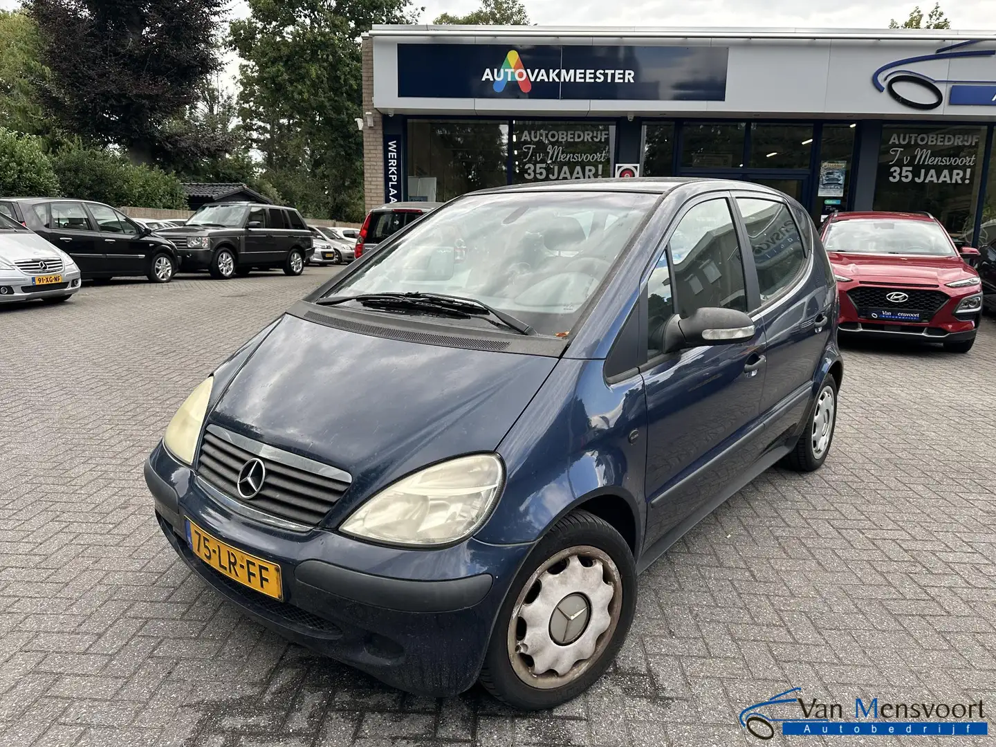 Mercedes-Benz A 140 Elegance Lang Geen APK, tekst lezen! Bleu - 1