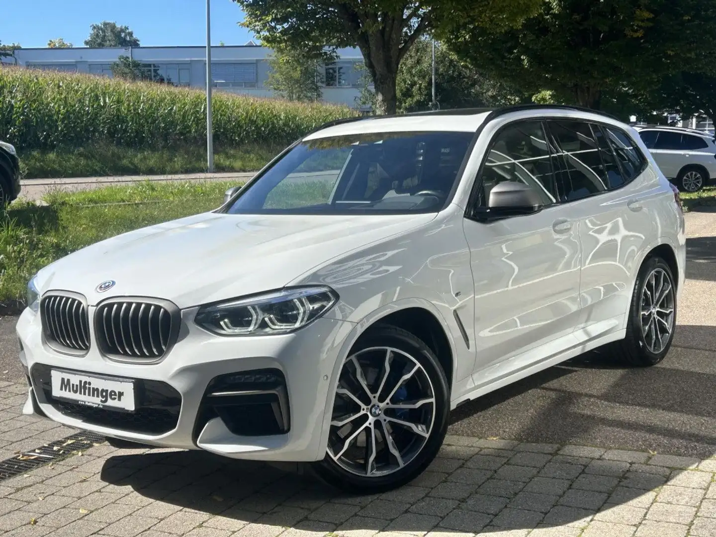 BMW X3 M 40d Leder HUD Standh.PanoD.Kamera HiFi AHK LED Bianco - 2