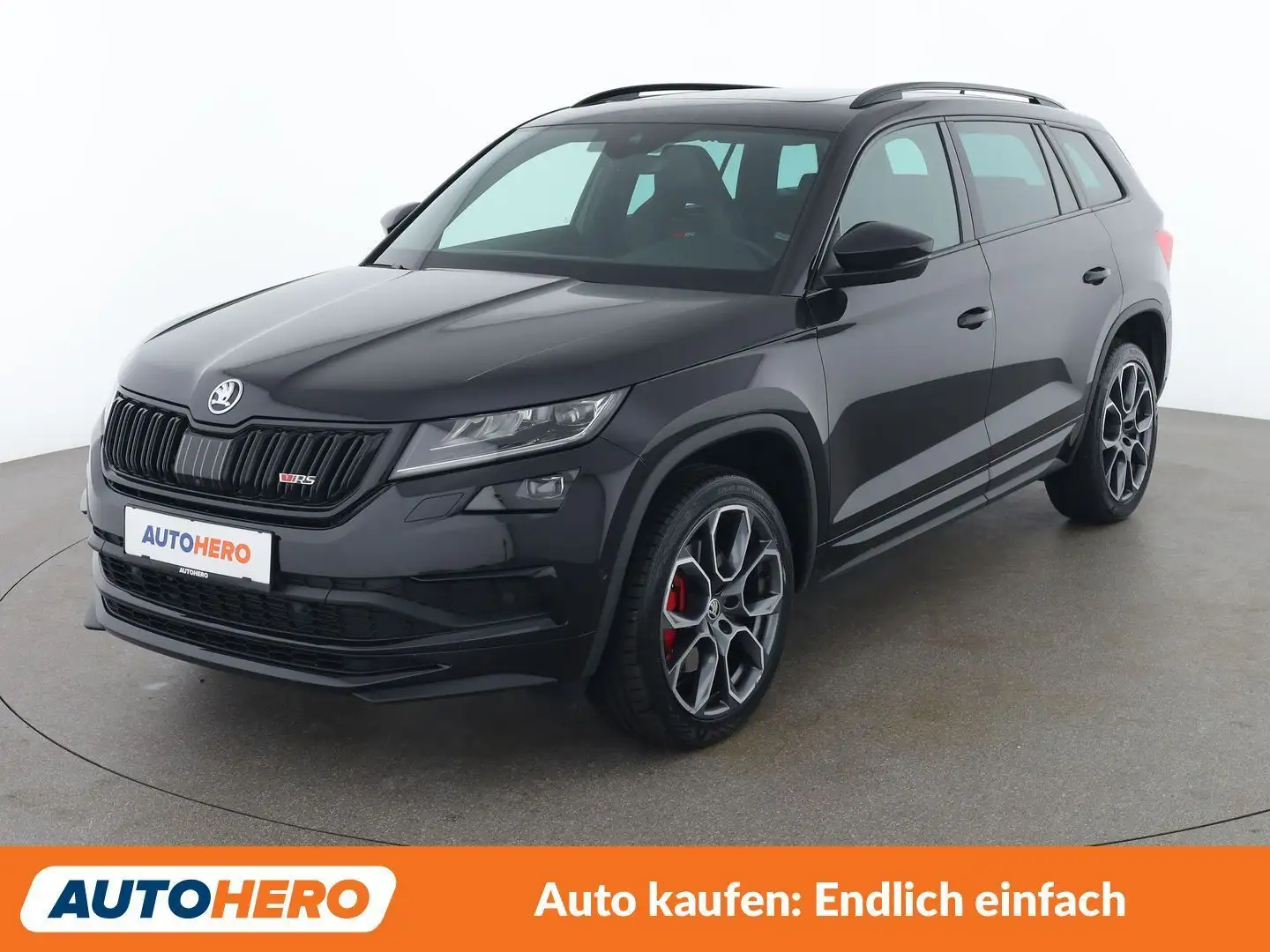 Skoda Kodiaq 2.0 BiTDI RS 4x4 Schwarz - 1