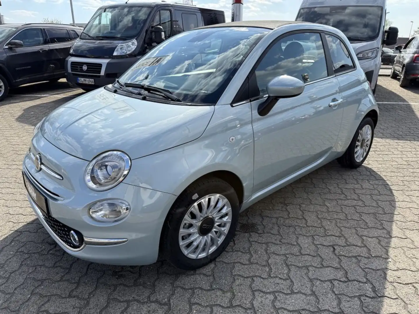 Fiat 500 C 1.0 GSE Hybrid Dolcevita Grün - 2