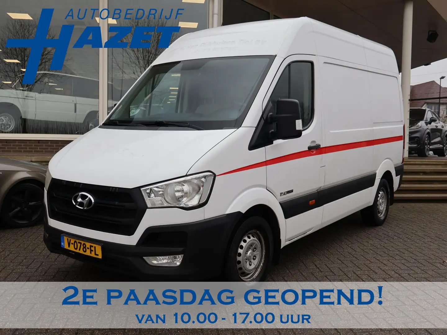 Hyundai H 350 2.5 150 PK 3-ZITS + TREKHAAK 3000KG | CRUISE CONTR Weiß - 1