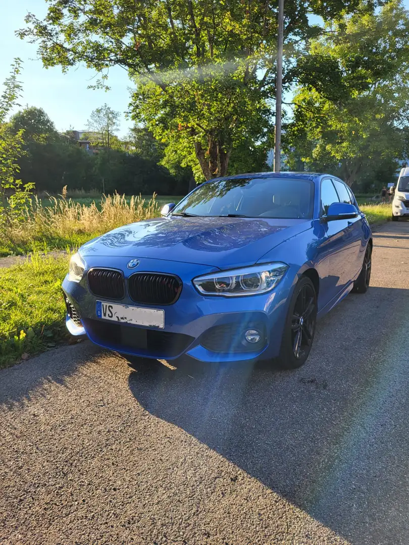 BMW 120 120 d M Sport Blau - 1