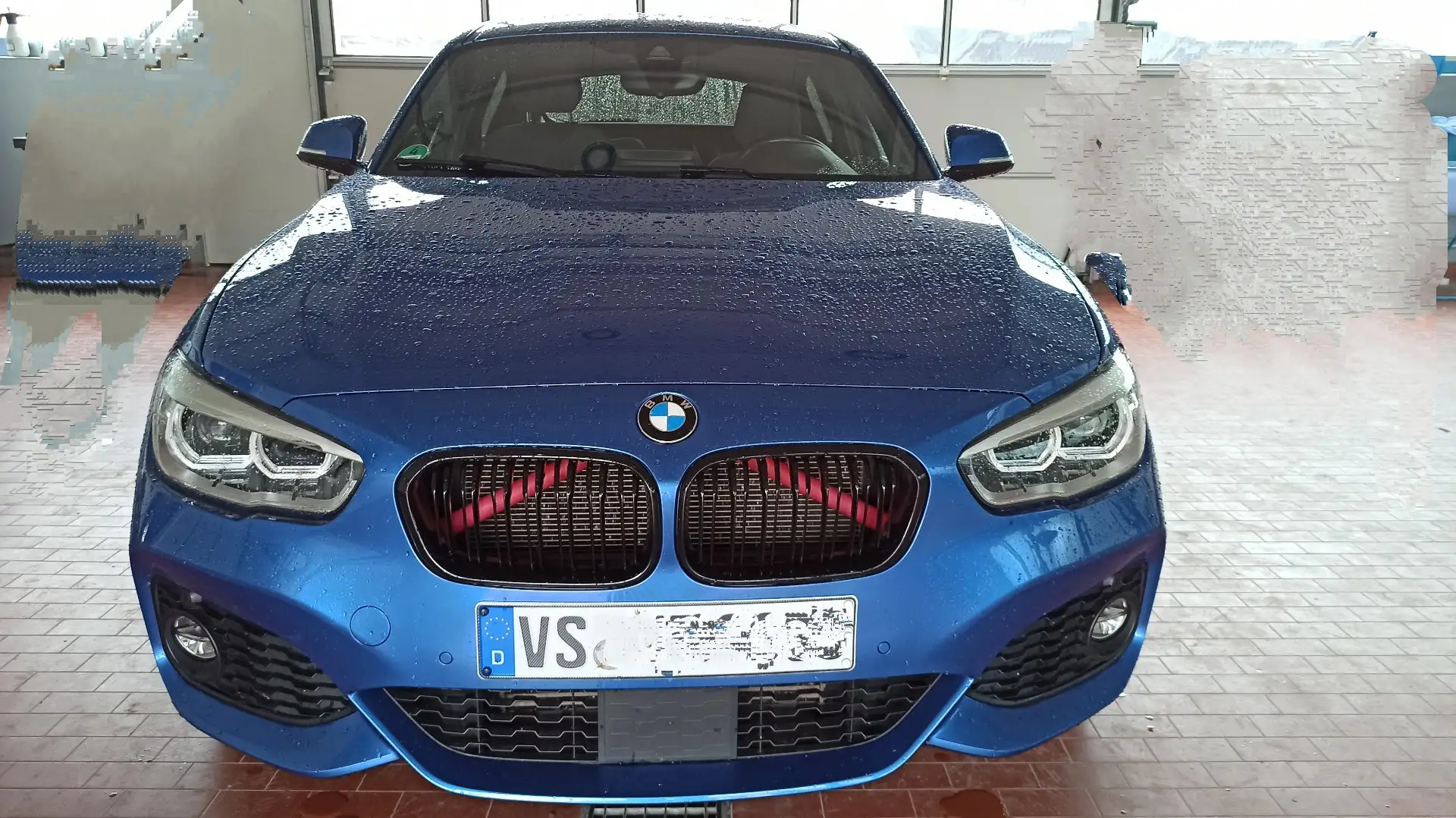 BMW 120 120 d M Sport Blau - 2