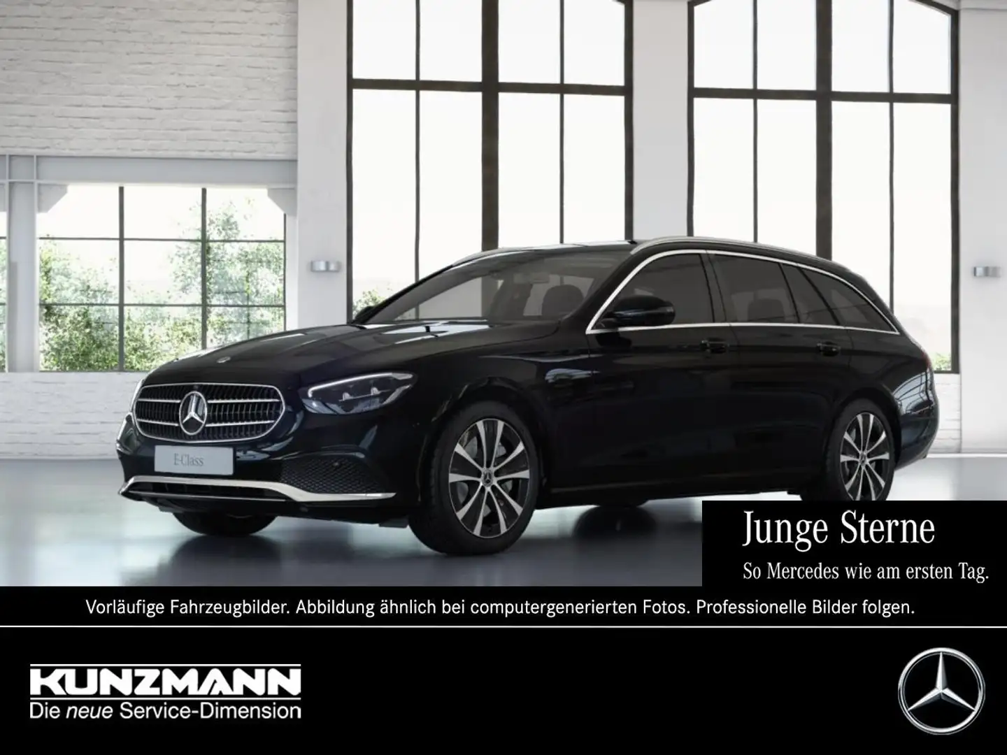 Mercedes-Benz E 300 de T Avantgarde Distronic+ 360° AHK Easy-P Schwarz - 1