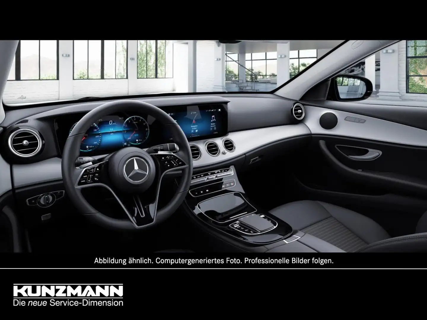 Mercedes-Benz E 300 de T Avantgarde Distronic+ 360° AHK Easy-P Schwarz - 2