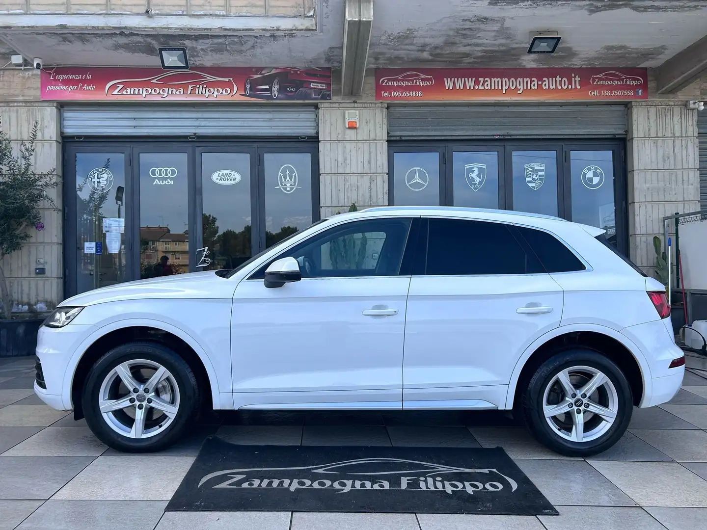 Audi Q5 2.0 tdi Advanced Plus quattro 190cv s-tronic my17 Bianco - 1