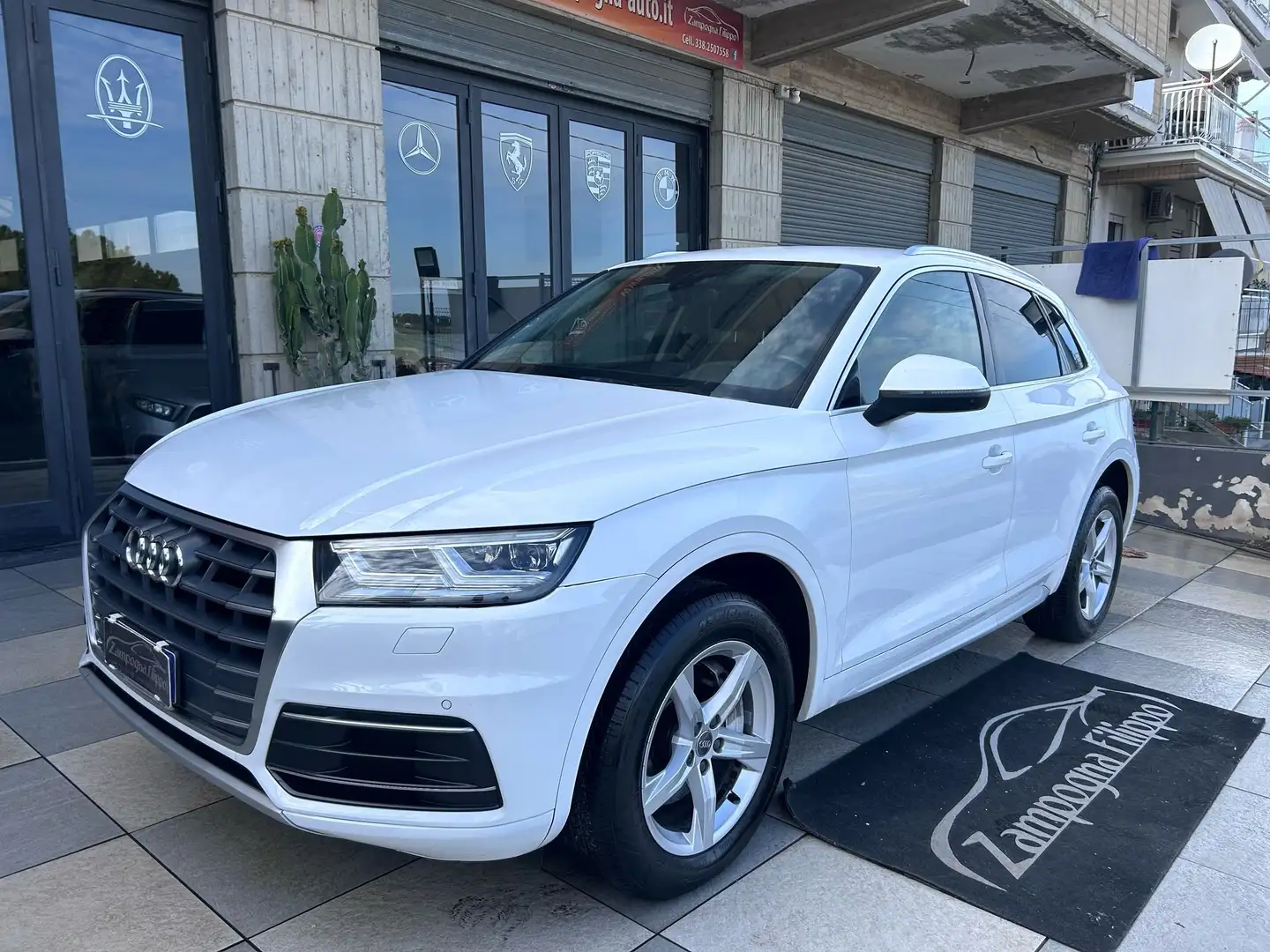 Audi Q5 2.0 tdi Advanced Plus quattro 190cv s-tronic my17 Bianco - 2