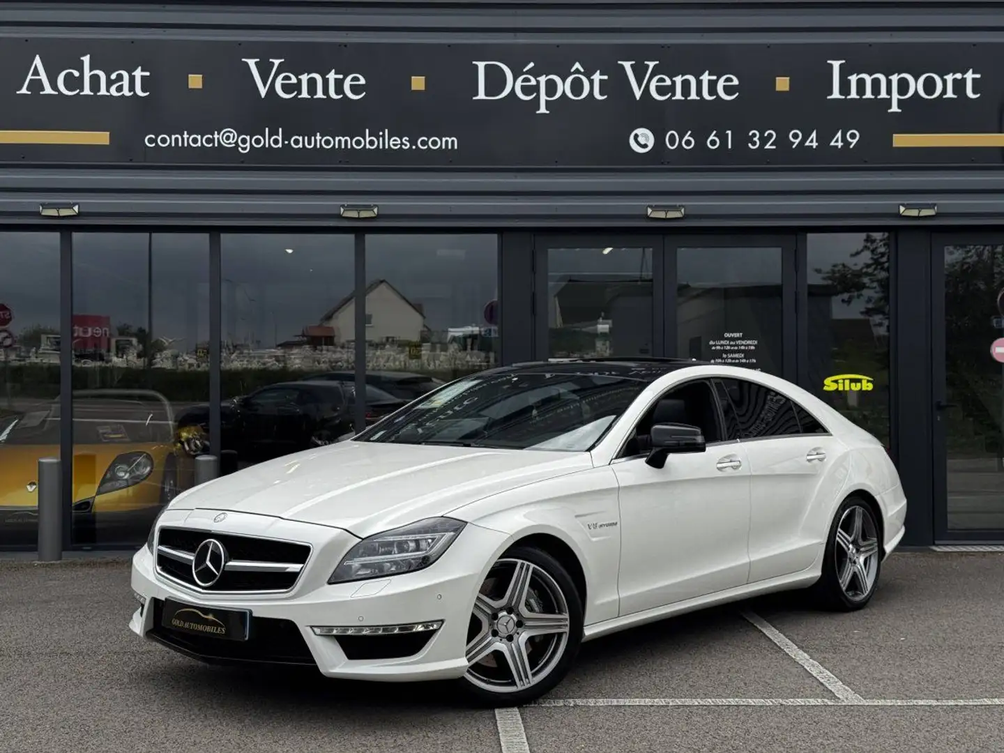 Mercedes-Benz CLS II (W218) 63 AMG 7G-Tronic %2B Wit - 1