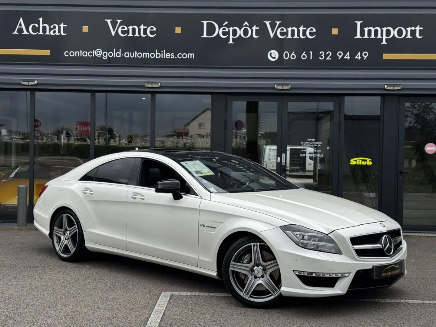 Mercedes-Benz CLS II (W218) 63 AMG 7G-Tronic %2B Wit - 2