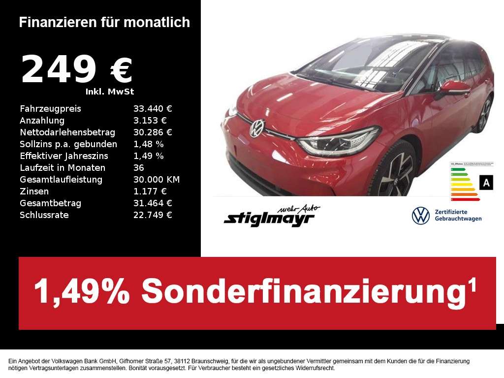 2023 Volkswagen ID3