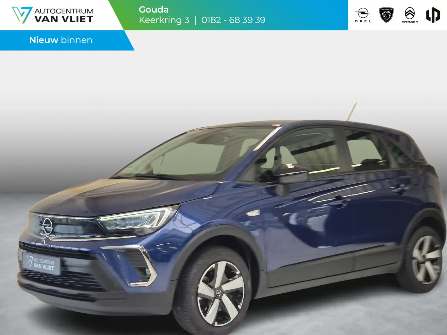 Opel Crossland 1.2 Turbo Edition | Navigatie | Achteruitrijcamera Blauw - 1