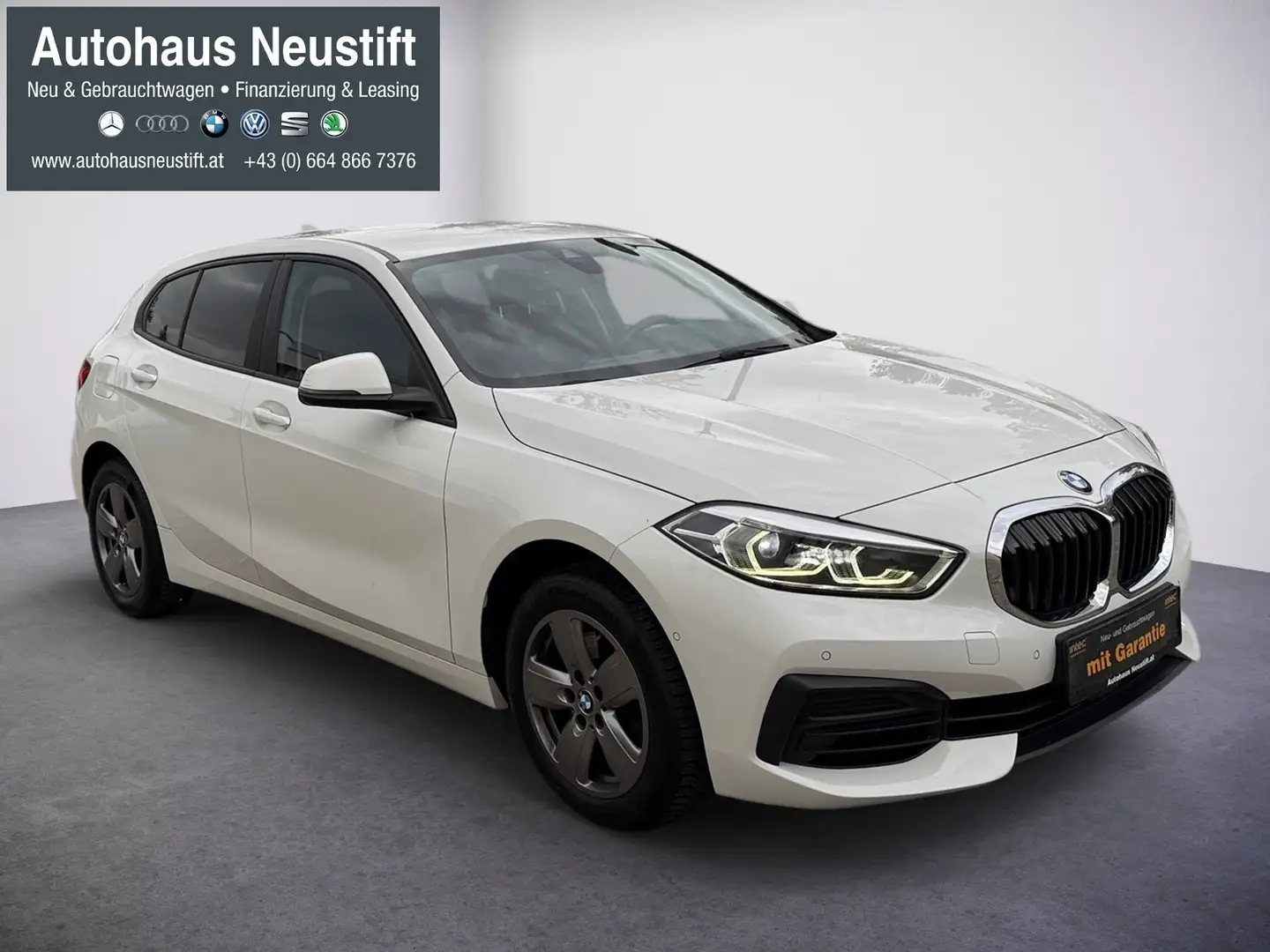 BMW 118 118 d Advantage Aut. *Xenon* Assist.* Weiß - 2