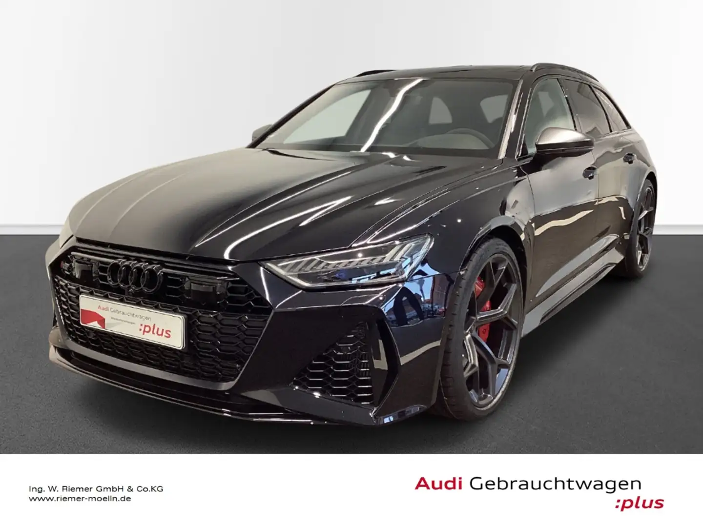Audi RS6 Avant performance Laserlicht B & O Panorama Nachts Černá - 1