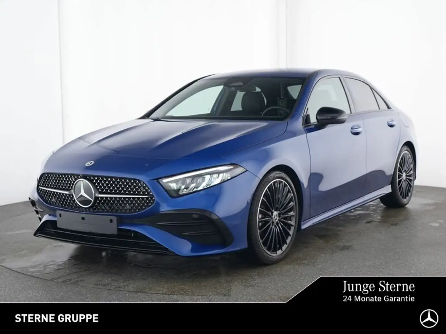Mercedes-Benz A 180 A 180 Lim AMG Night LED Ambi Burme Kam SHZ DAB Bleu - 1