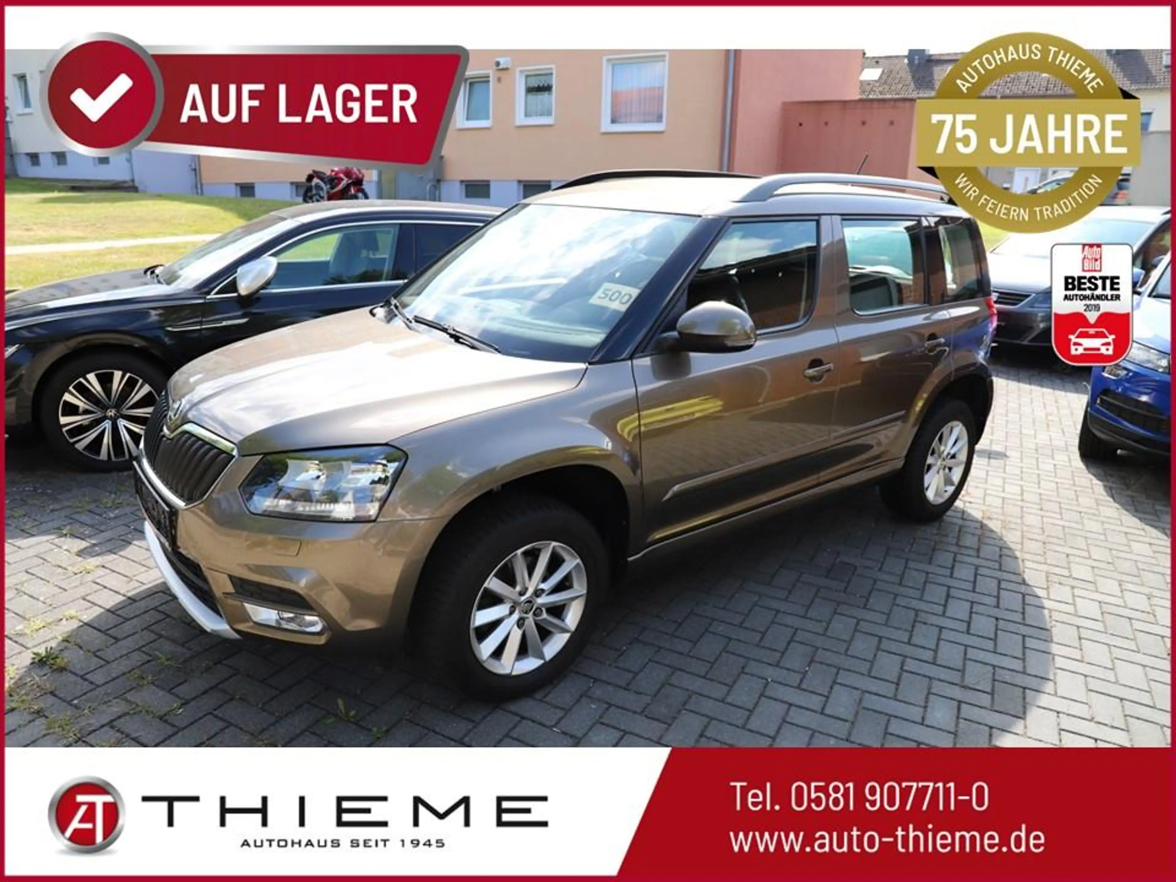 Skoda Yeti 110PS Ambition - AHK/SHZ/PDC/GJR/Climatronic/1....