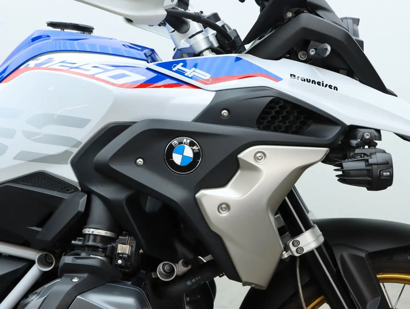 BMW R 1250 GS HP| DYNAMIC ESA, LED, Koffer| 1. Hand! Blanco - 2
