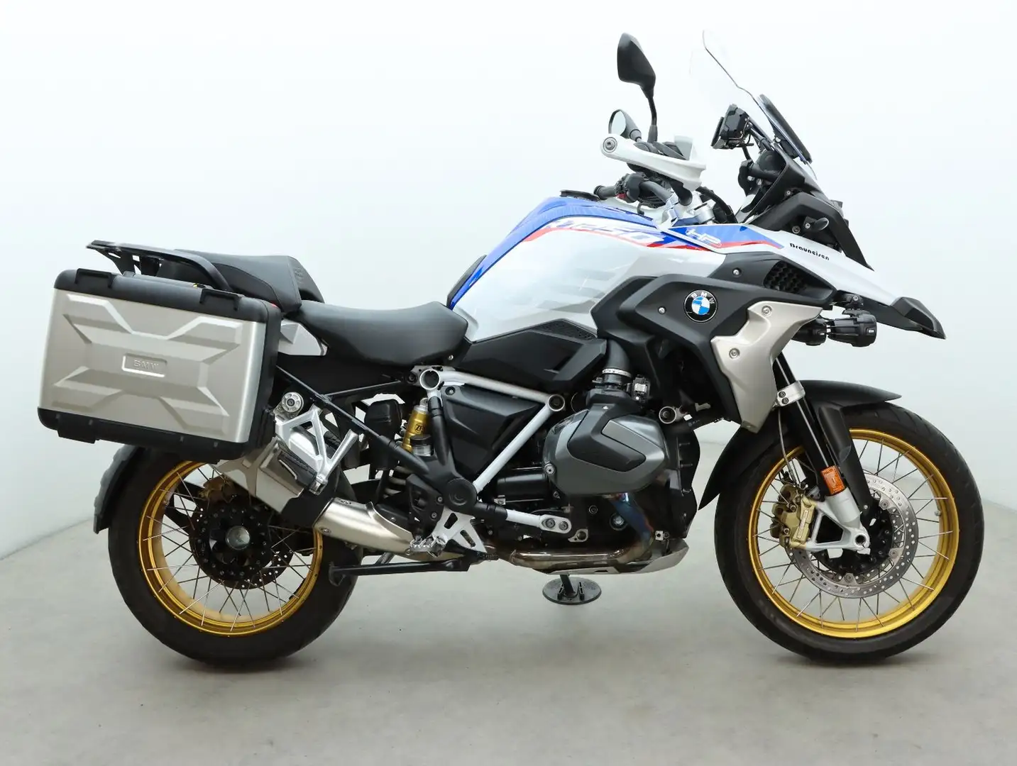 BMW R 1250 GS HP| DYNAMIC ESA, LED, Koffer| 1. Hand! Blanco - 1