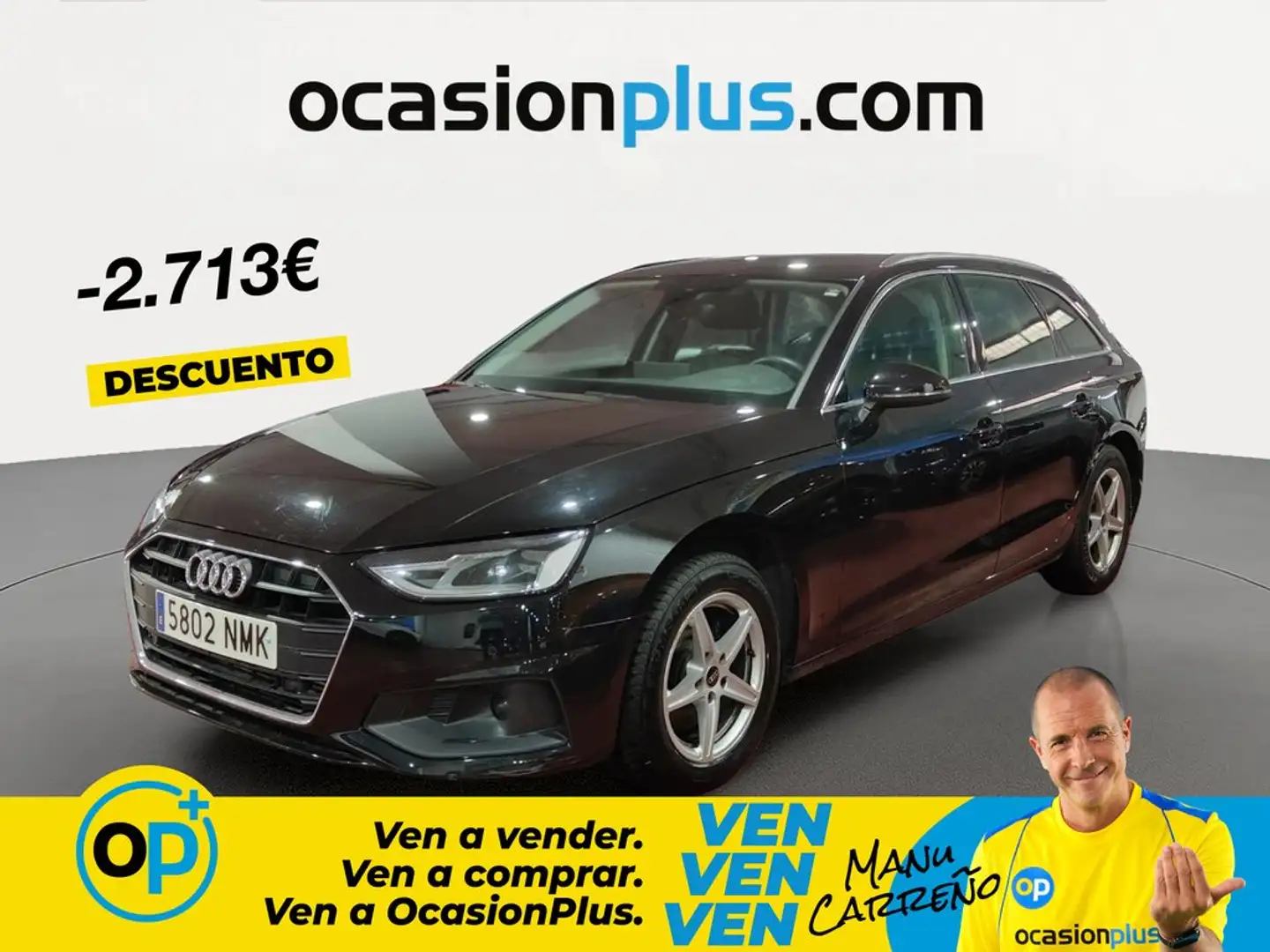 Audi A4 Avant 35 TFSI Advanced S tronic 110kW Negro - 1
