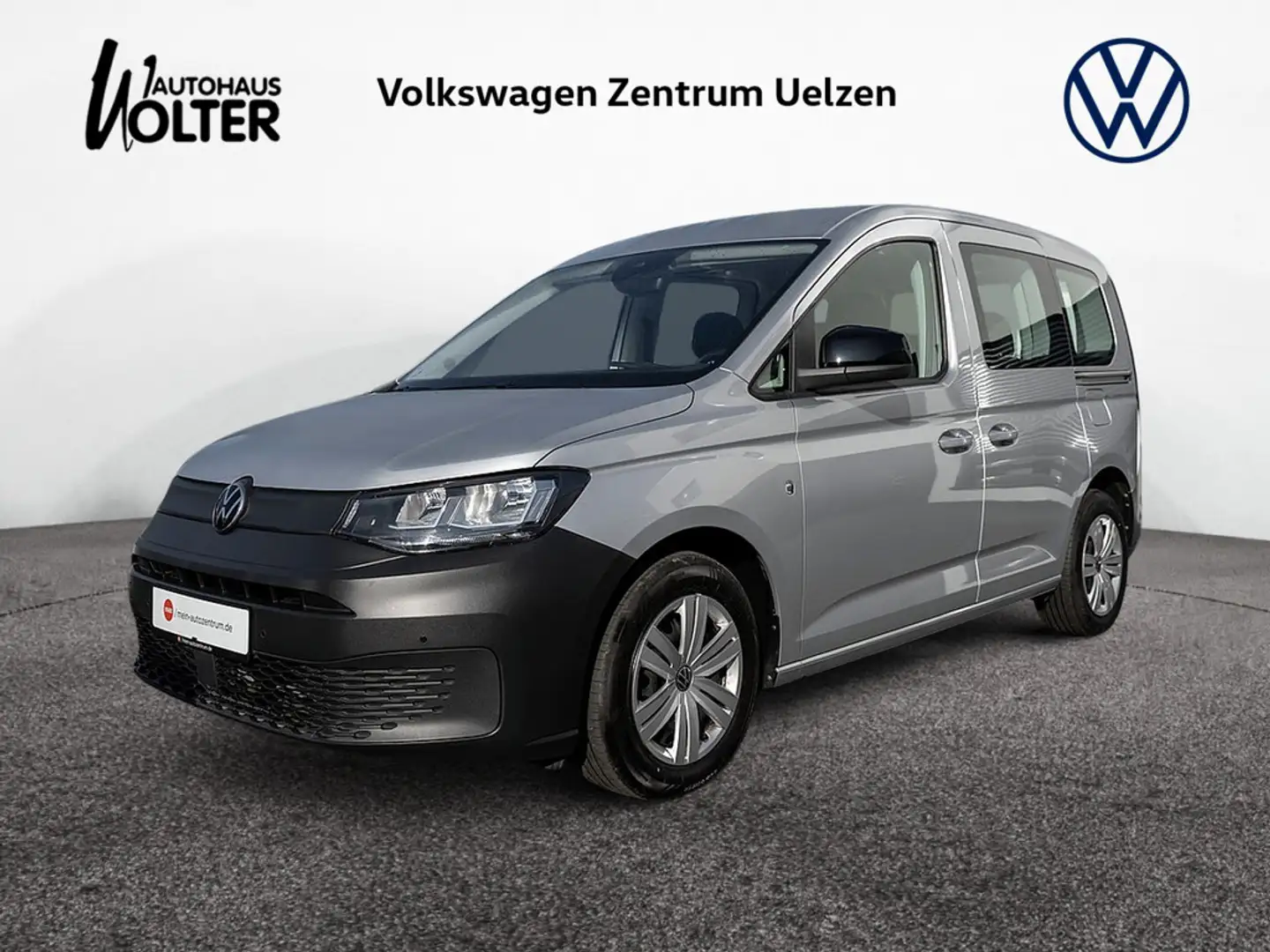 Volkswagen Caddy 2.0 TDI ACC NAVI PDC SHZ MFL Silber - 1