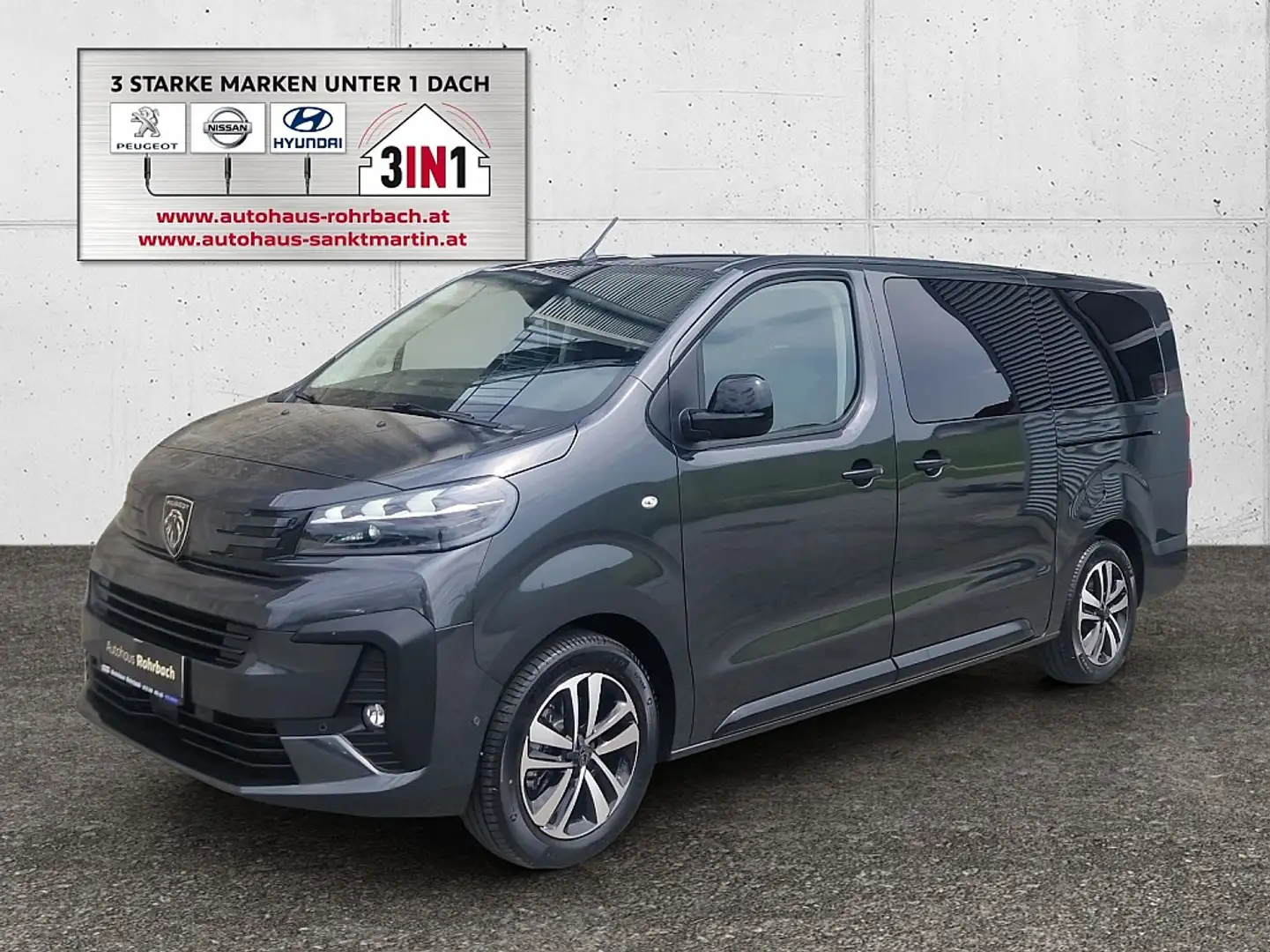 Peugeot Traveller Business BlueHDi 180 Lang EAT8 Grau - 1