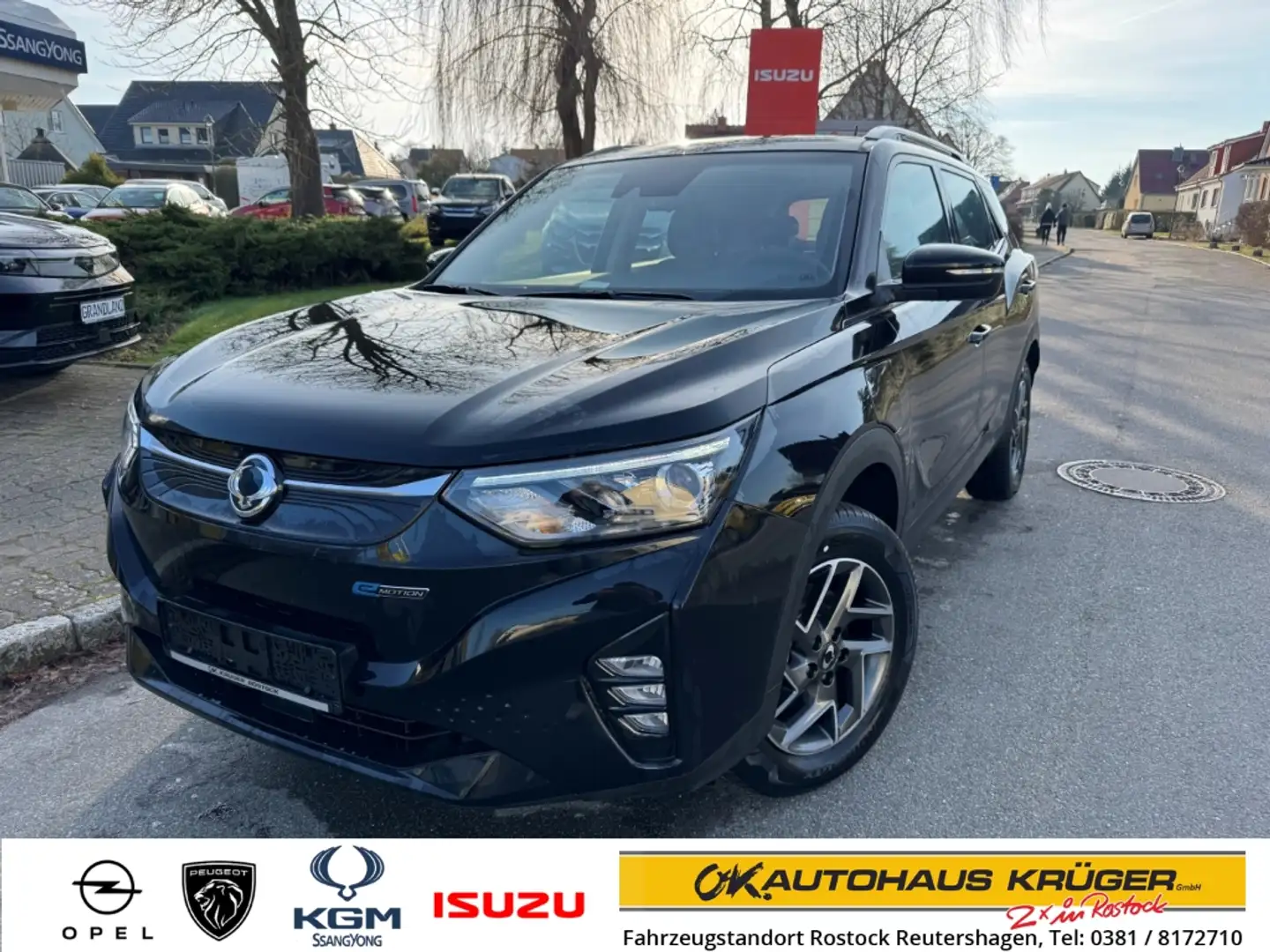 KGM Korando Bronze 4x2 Schönes Schnäppchen Schwarz - 1