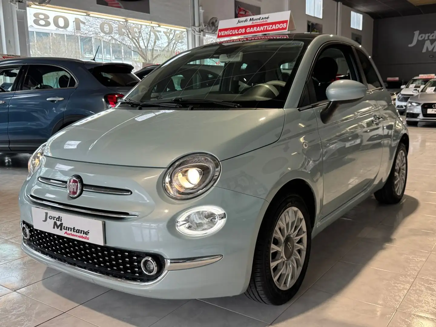 Fiat 500 1.0i 70CV HYBRID.- " TECHO PANORAMICO + EXTRAS ".- Azul - 1