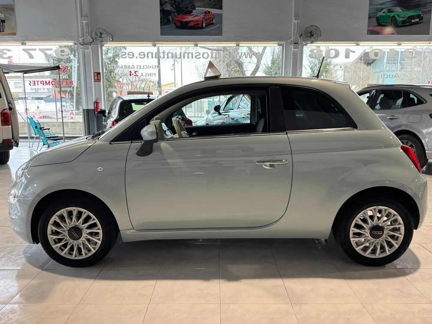 Fiat 500 1.0i 70CV HYBRID.- " TECHO PANORAMICO + EXTRAS ".- Azul - 2