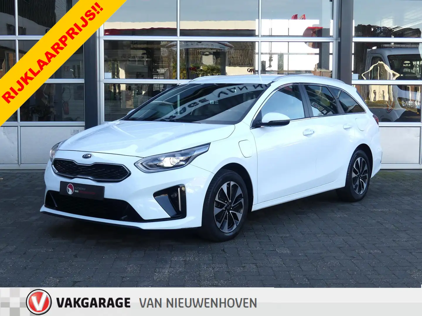 Kia Ceed SW / cee'd SW Sportswagon 1.6 GDI PHEV DynamicLine *t/m 10de bou Blanc - 1