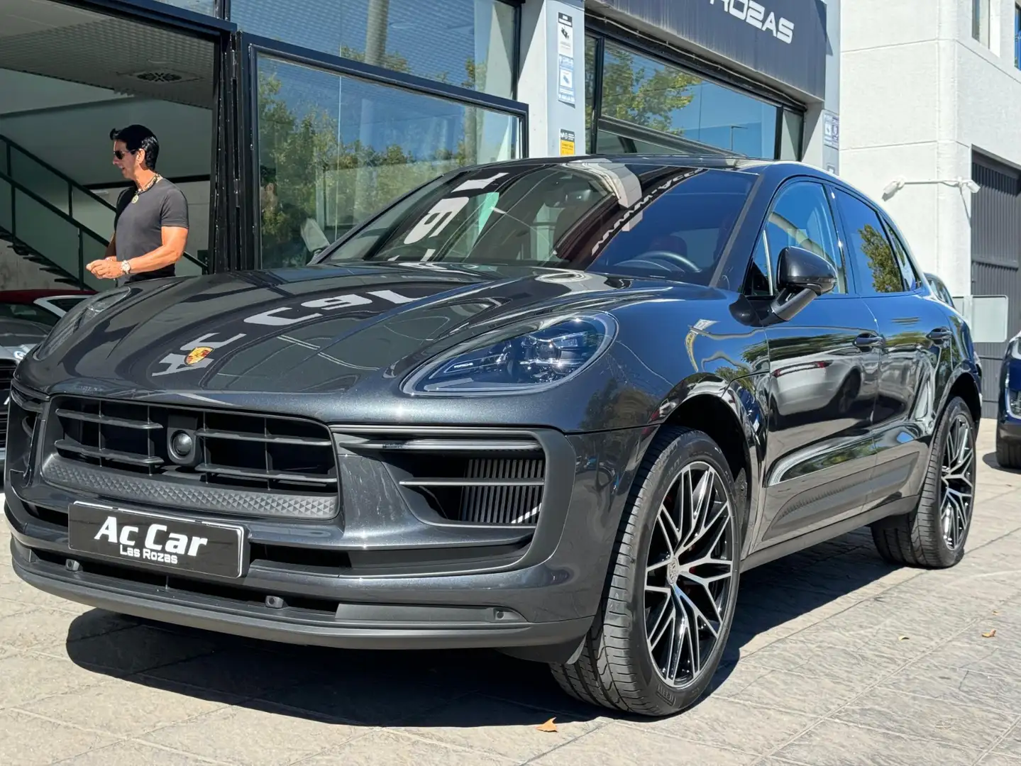 Porsche Macan S Aut. Gris - 2