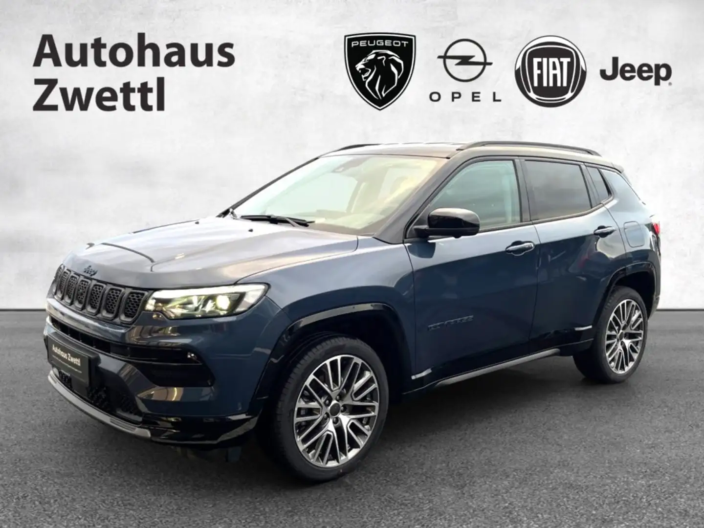 Jeep Compass Summit PHEV 240 AT6 Blau - 1