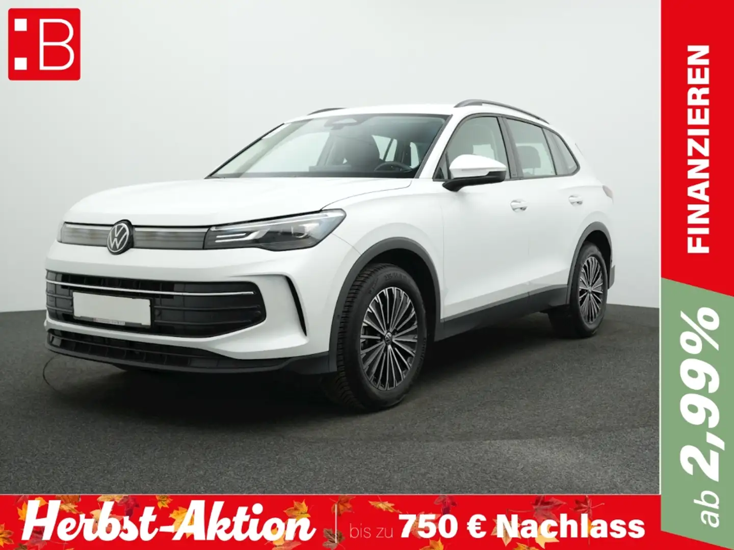 Volkswagen Tiguan 2.0 TDI DSG Life AHK KAMERA SHZ HEAD-UP Weiß - 1