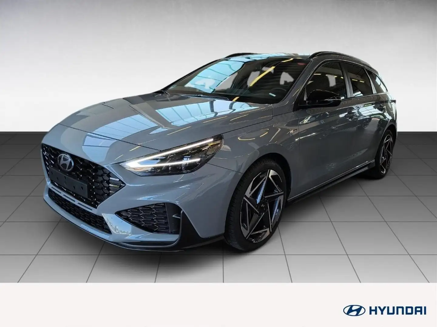 Hyundai i30 KOMBI N LINE Mild-Hybrid 7-DCT LED SHZ 18" Gris - 2