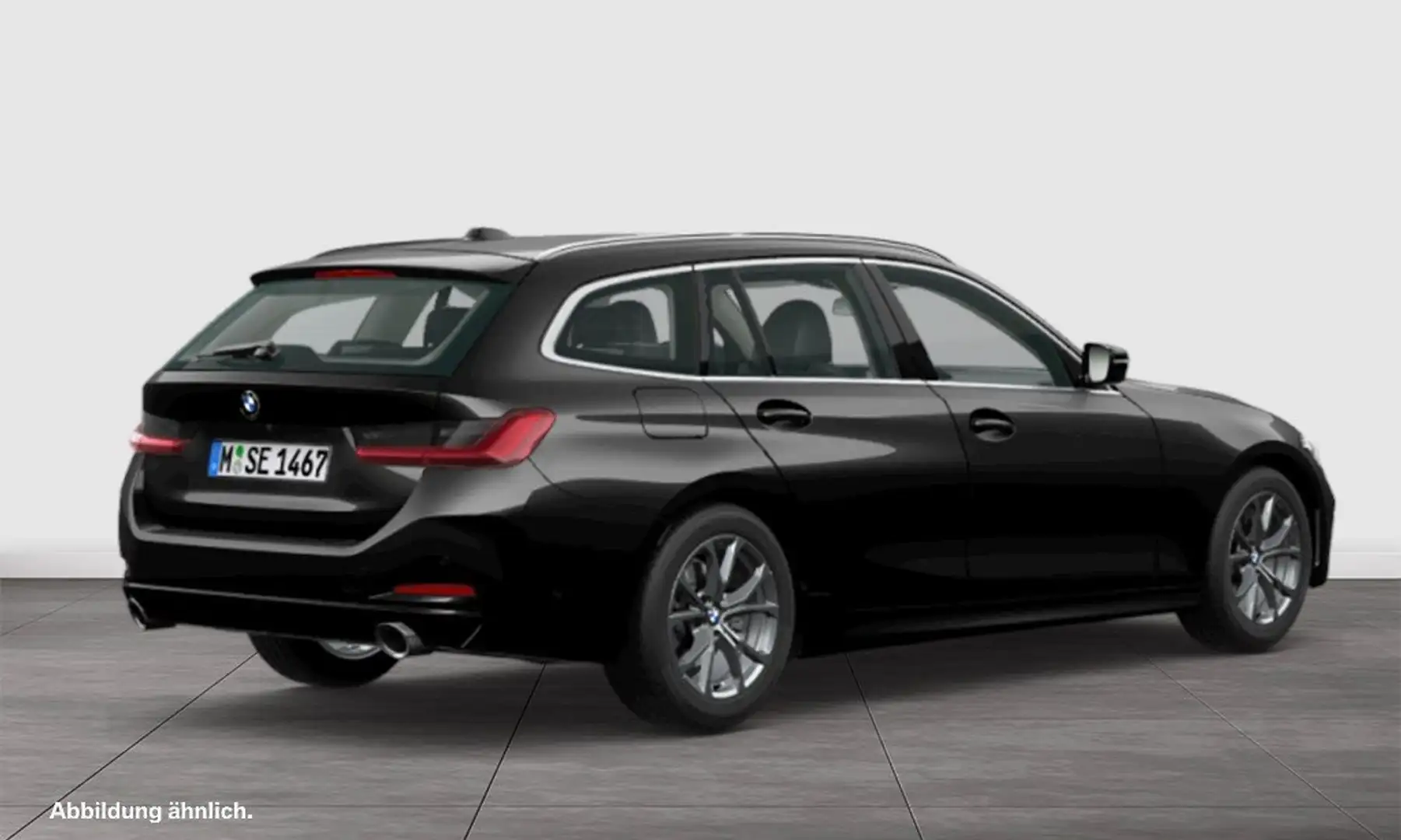 BMW 320 i Touring DA PA HiFi AdapLED DAB Shz Schwarz - 2