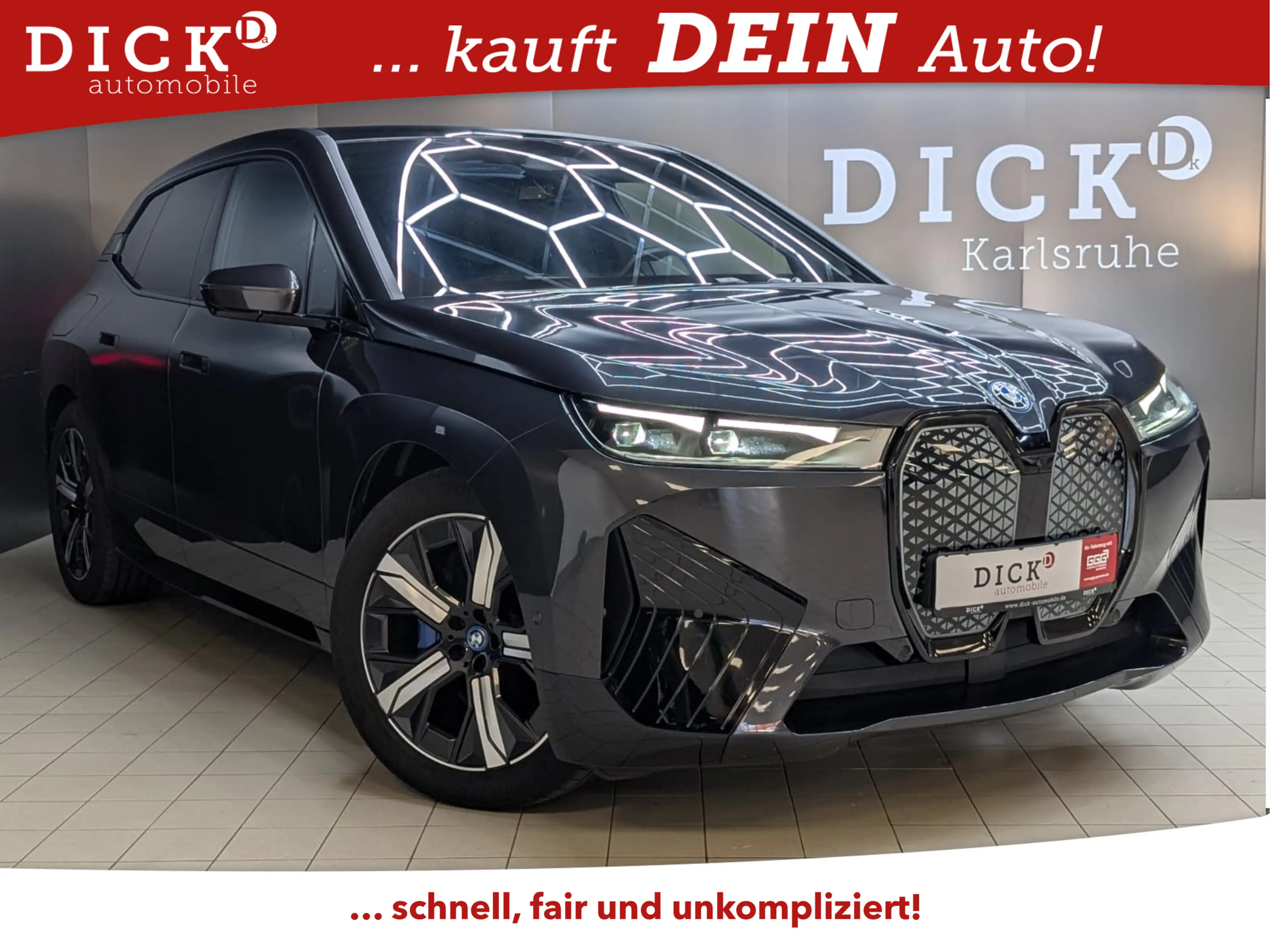 BMW iX 40 Sport LEDER+PANO+H&K+360°+ACC+SHZ+NAVI+LED
